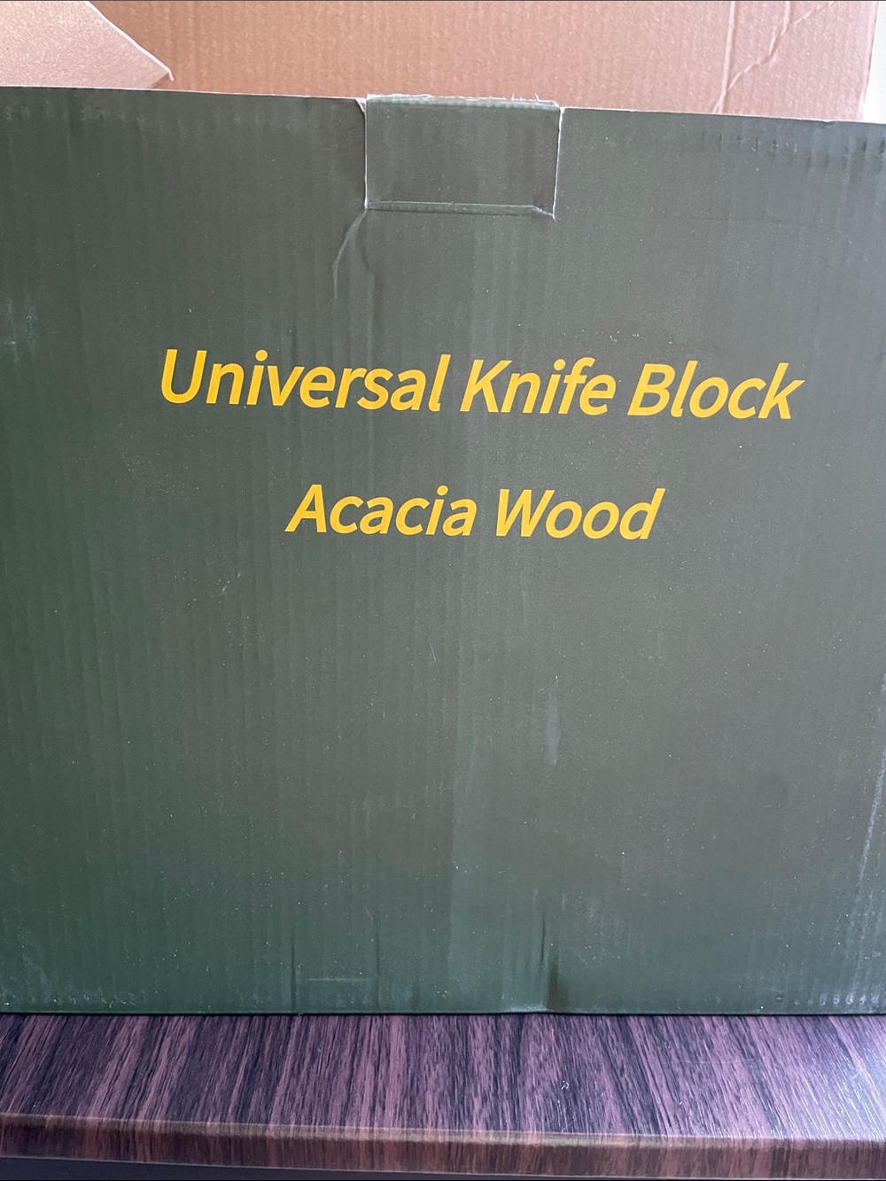 Acacia Universal Knife Block - Picture 6 of 6